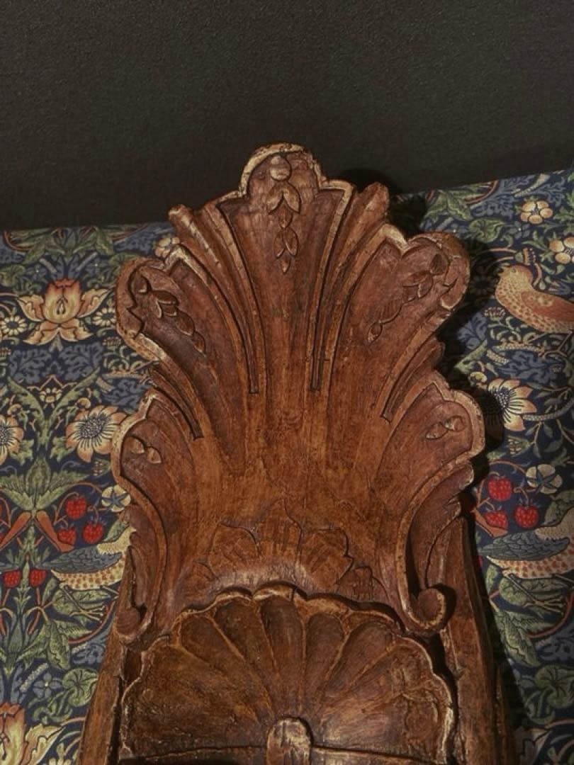 アンティーク　フランス　19世紀初期　ケルビム　ベニティエ　教会装飾