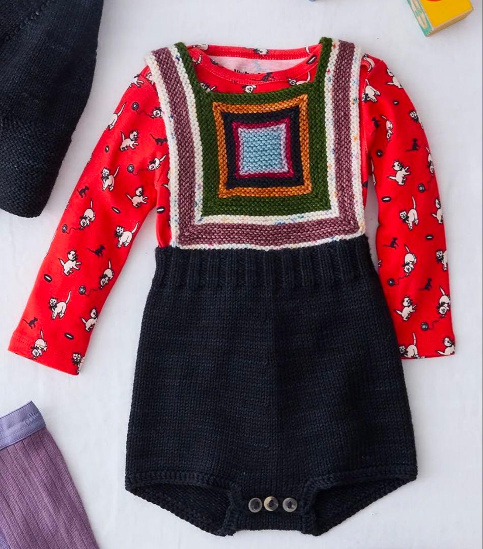 Misha & Puff ネコ&ネズミ　ロンパース