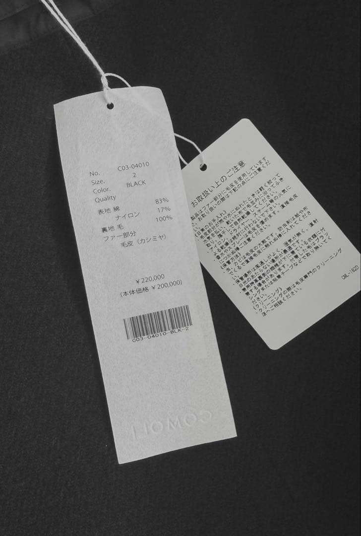 COMOLI 25AW コットンナイロンミリタリーフーデッドコート 2