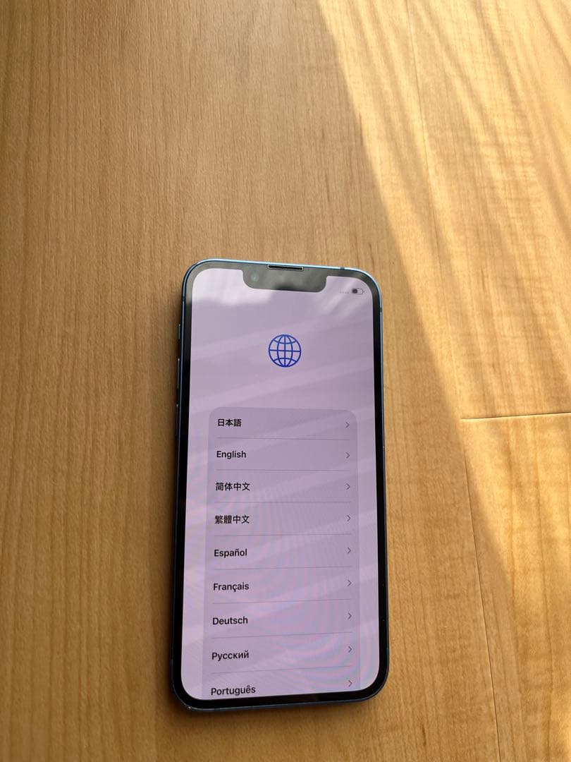iPhone 13 miniブルー本体　充電ケーブル付き(ジャンク品)