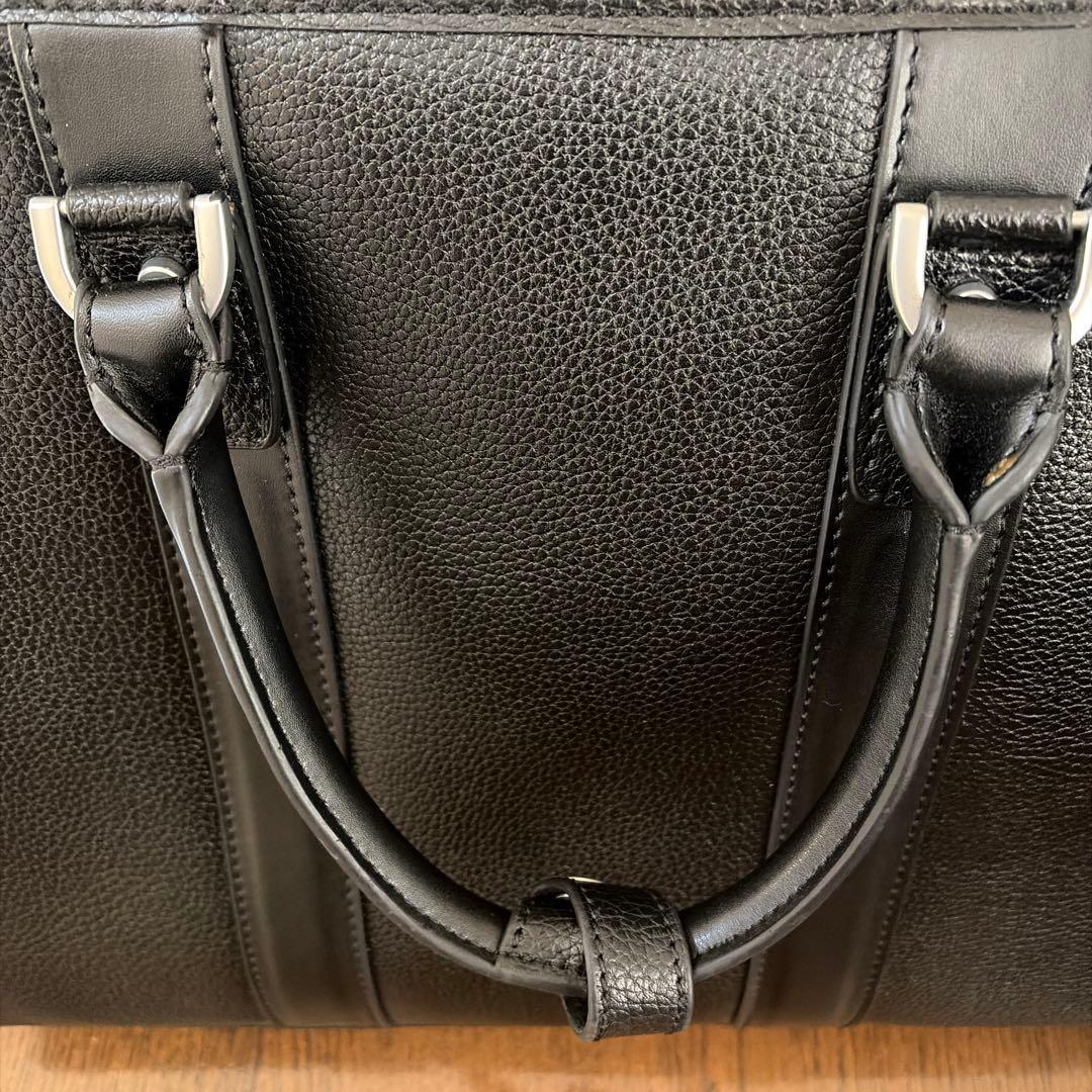 Brooks Brothers 合皮ビジネスバッグ 黒