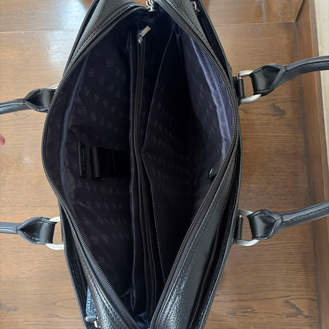 Brooks Brothers 合皮ビジネスバッグ 黒