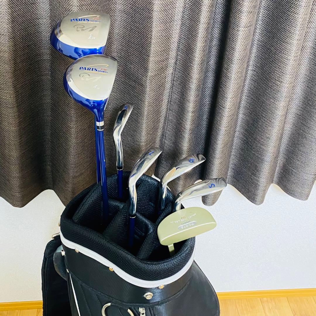 美品✨初心者向け レディース Paris バッグ付ゴルフクラブセット 右利き用