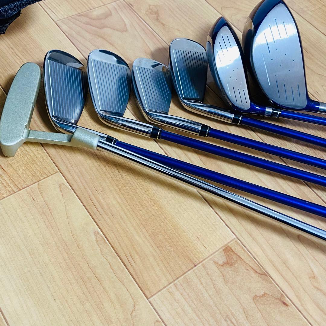 美品✨初心者向け レディース Paris バッグ付ゴルフクラブセット 右利き用