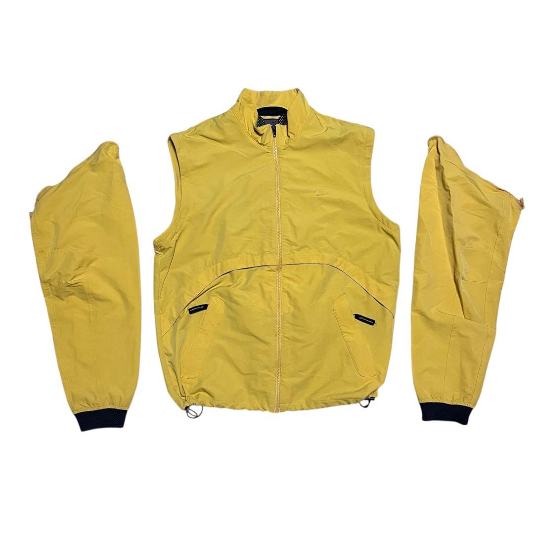 o*r様 00s NIKE detachable sleeve 2way jac