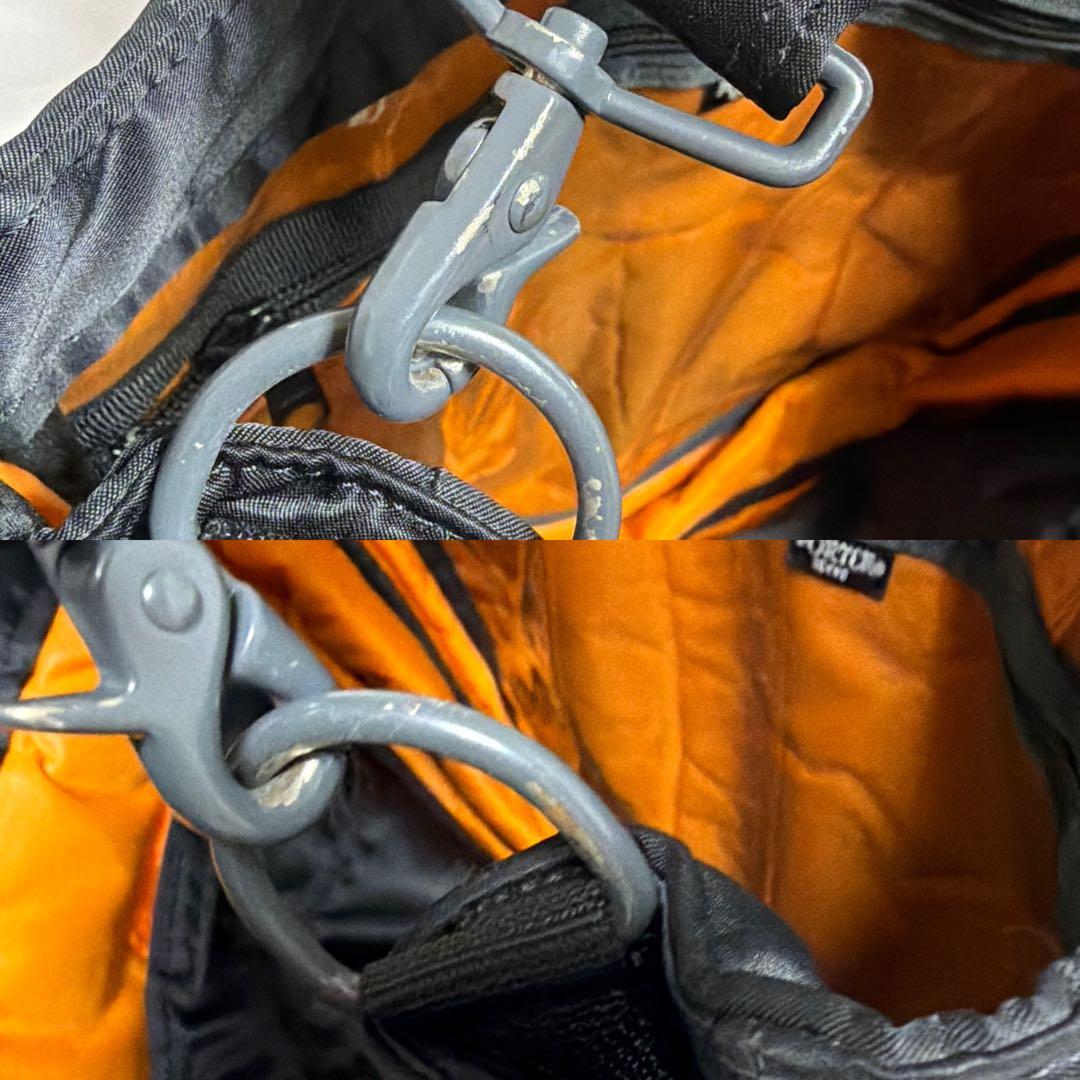 PORTER ポーター 2wayトート ショルダー付き 黒　タンカー