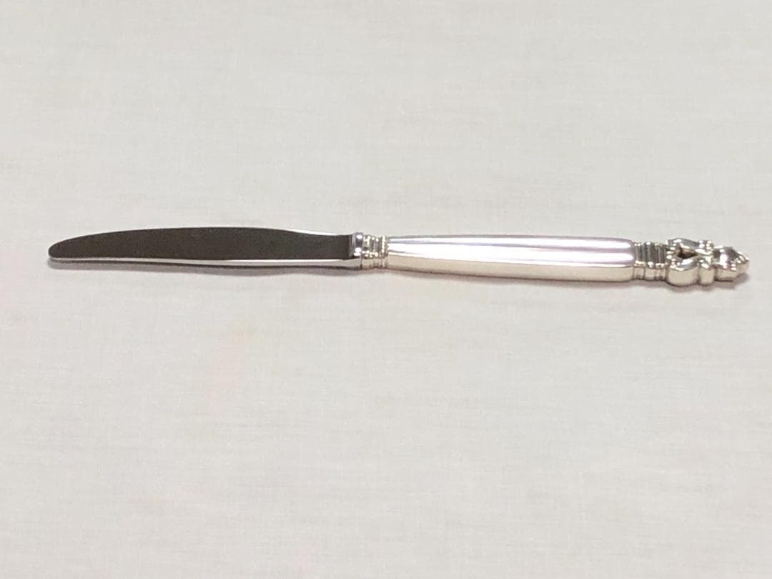美品 ジョージジェンセン ACORN ディナーナイフ STERLING ④