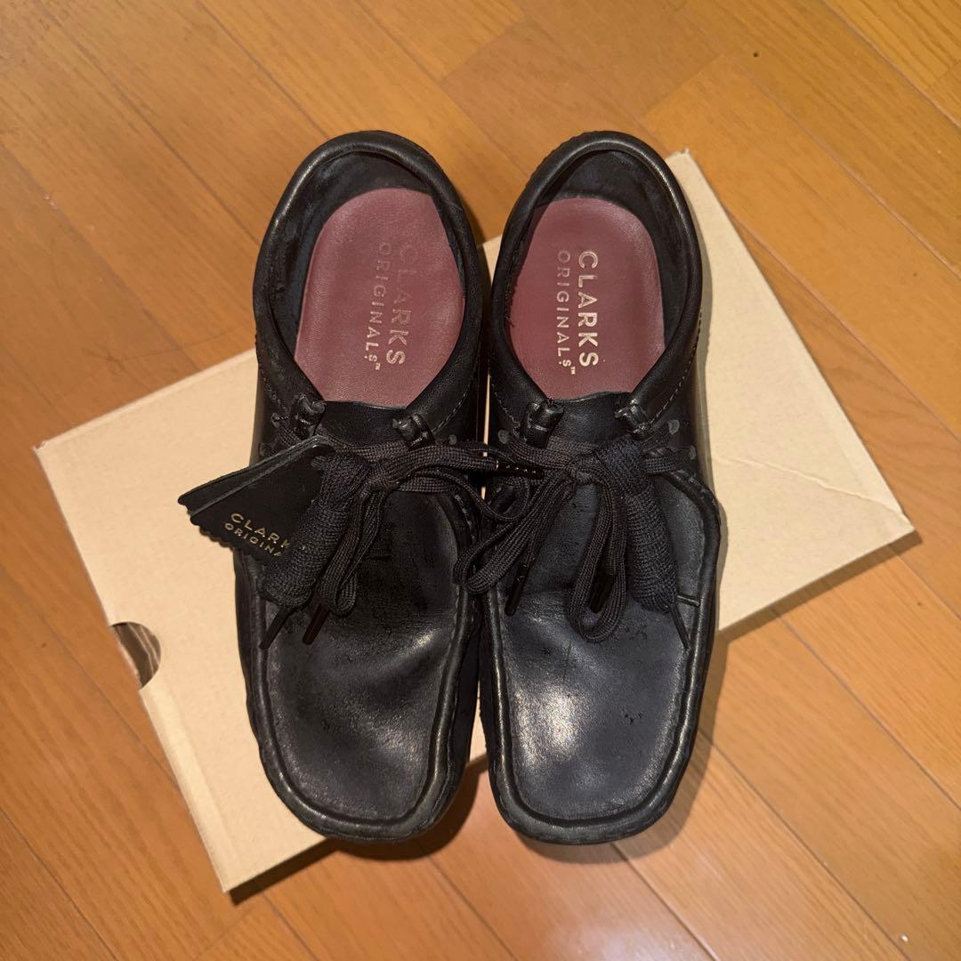 Clarks / Wallabee / メンズ ワラビー（ブラックレザー）