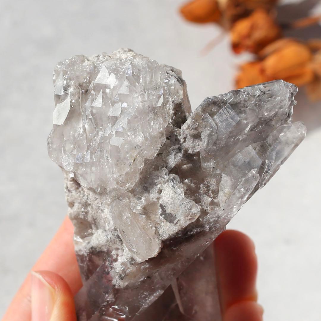 希少！ブラックファントムレムリアンシード 天然石 水晶 鉱物 一点物 クォーツ