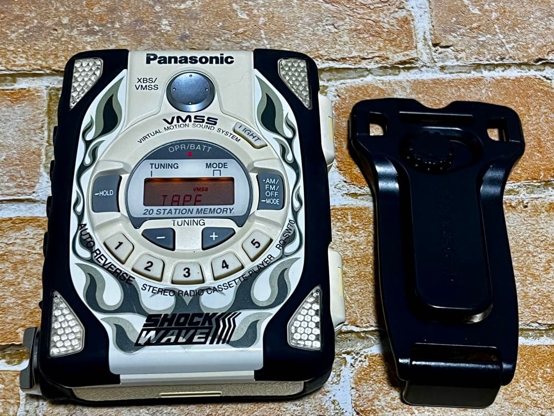 【整備品】Panasonic SHOCKWAVE RQ-SW70 【動作品】