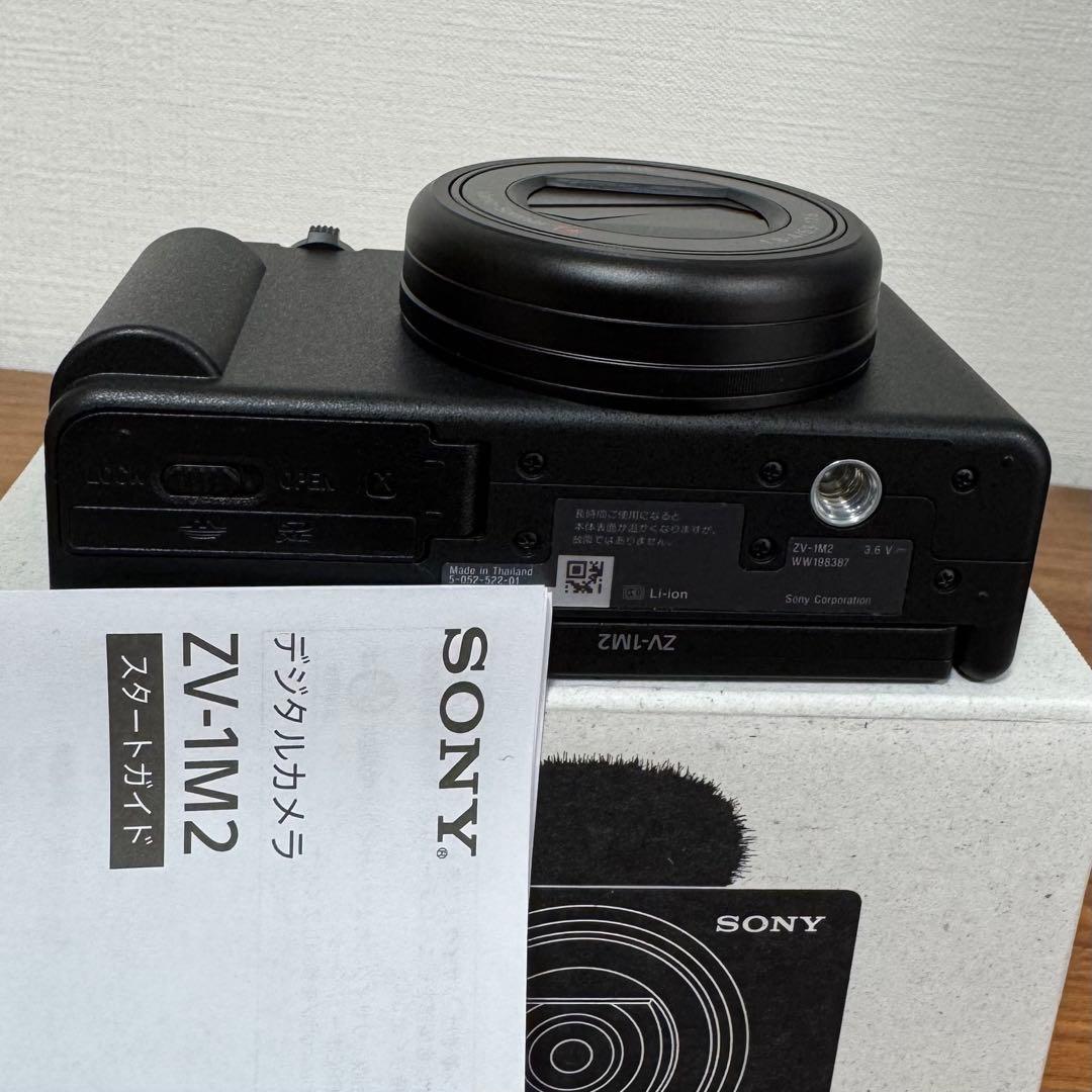 ほぼ新品SONY ZV-1Ⅱ シューティンググリップキットバッテリーチャージャー