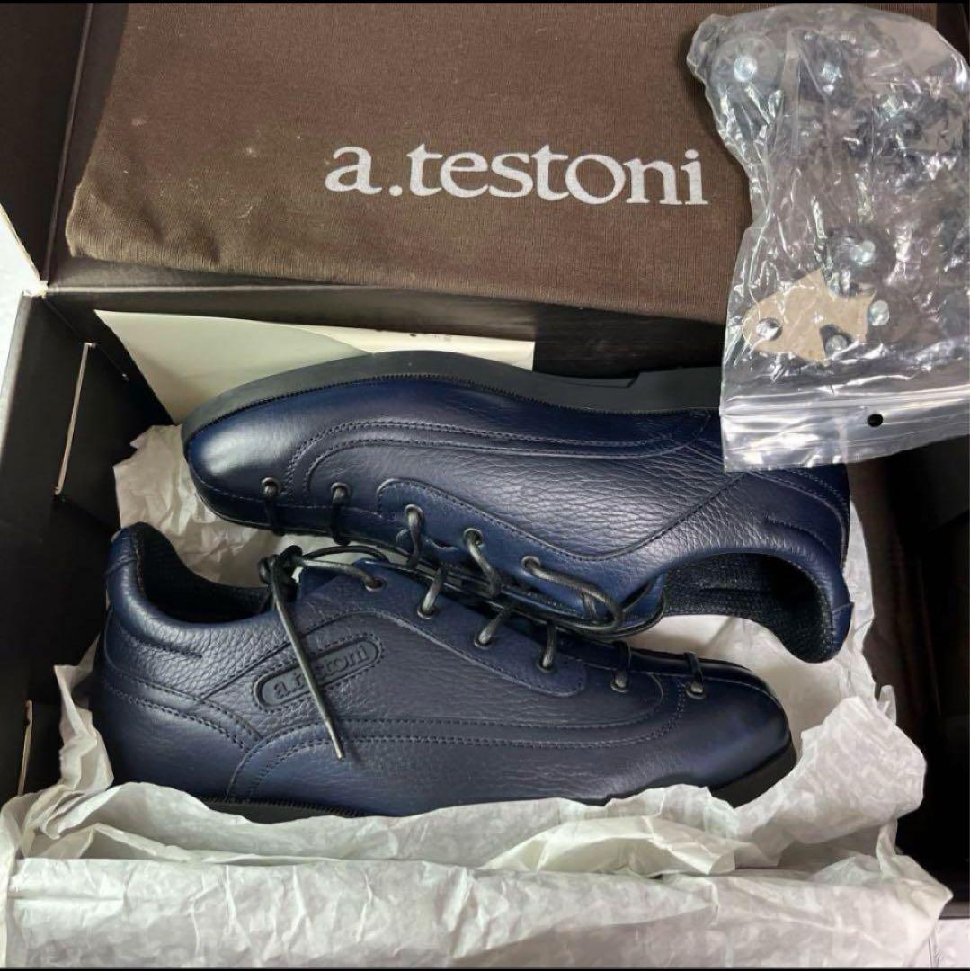 ❤️アテストーニ　高級ゴルフシューズ　新品　22センチ　定価10万超え　お買い得❤️