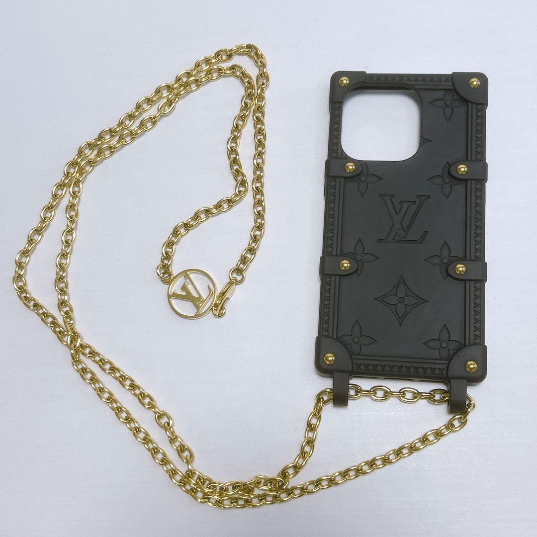 未使用級✨ルイヴィトン モノグラム エンボス リ・トランク スマホケース