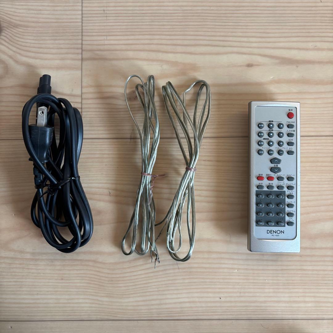DENON　CD・MDコンポ　D-C7USB デノン