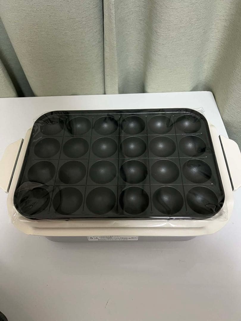 BRUNO コンパクトホットプレート ブルーグレー 各種プレート4枚セット