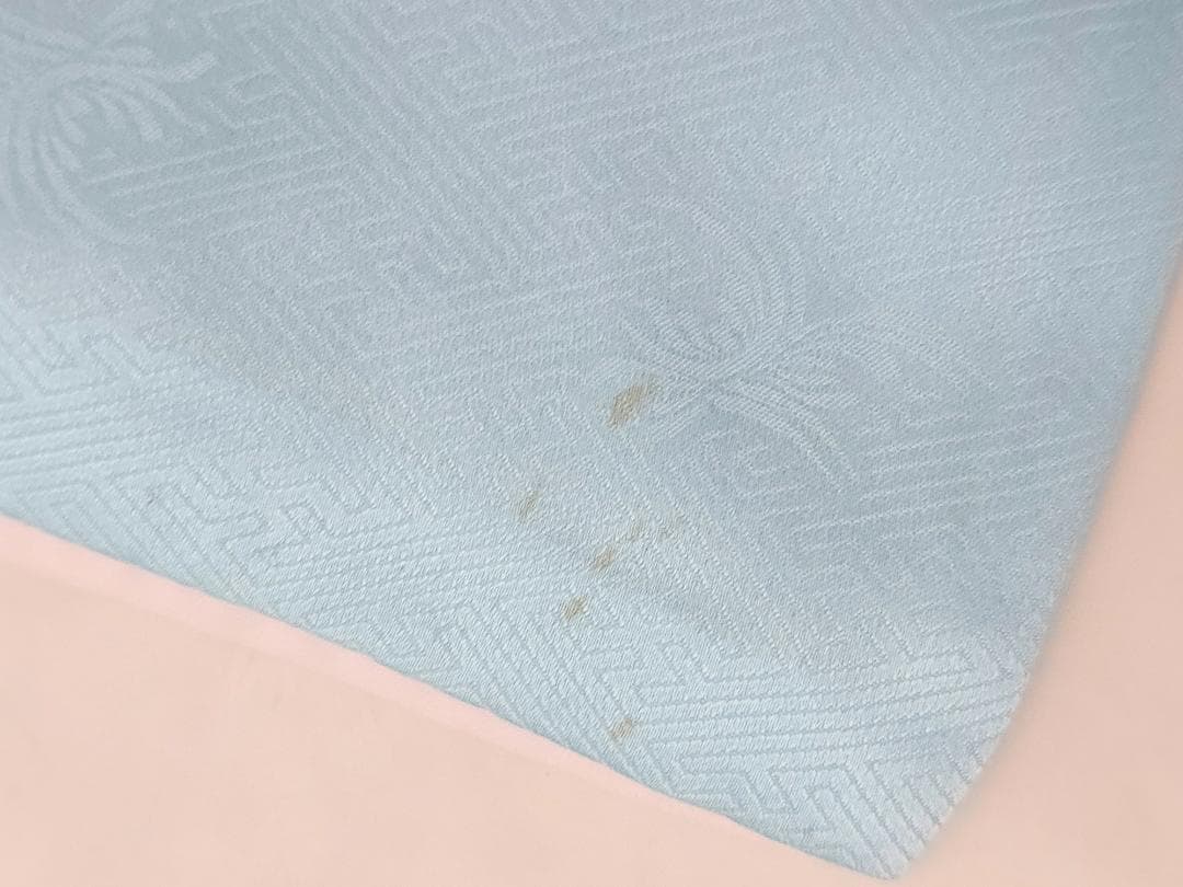 七五三　7歳　水色　着物　セット　女の子 *c74