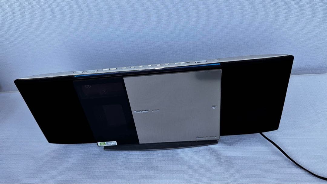 パナソニック コンパクトステレオシステム ゴールド SC-HC40-N