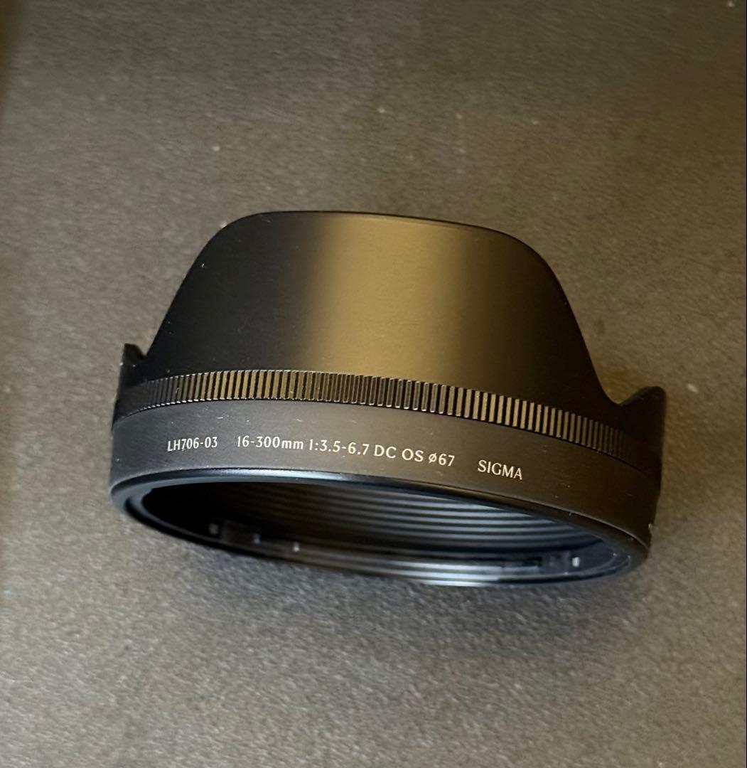 SIGMA RF 16-300mm f/3.5-6.7 DC OS極美品ND付