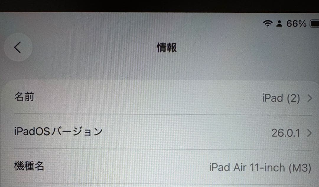 【美品】iPad Air 11インチ スペースグレー 128GB wifi