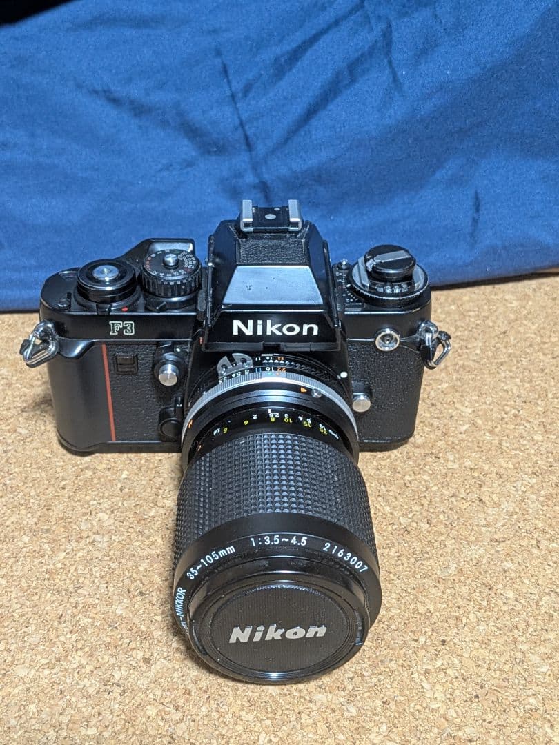 【ジャンク】ニコン　Nikon F3 フィルムカメラ＆モータードライブMD-4