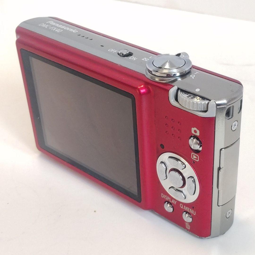 動作確認済み パナソニック LUMIX DMC-FX40 オールドコンデジ