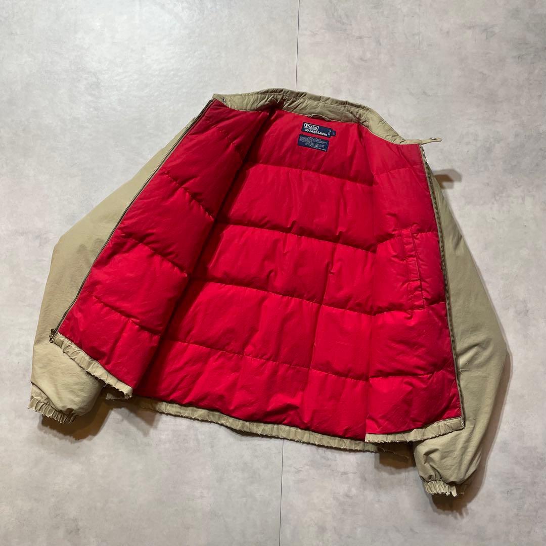 90s Polo Ralph Lauren ラルフローレン　ダウンジャケット　L