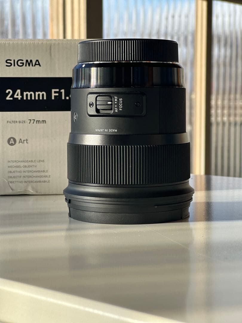 SIGMA 24mm F1.4 DG Art レンズ EF
