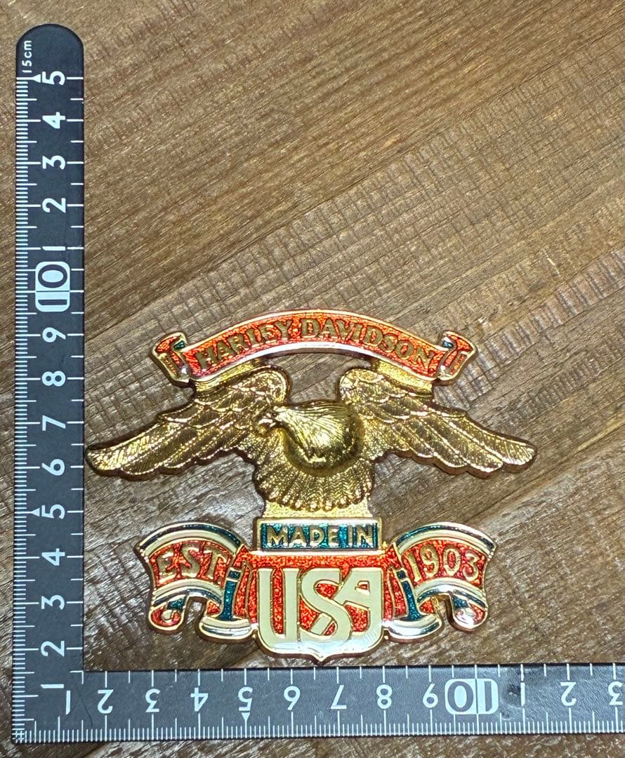 ハーレー 純正 イーグル エンブレム メダリオン 未使用品