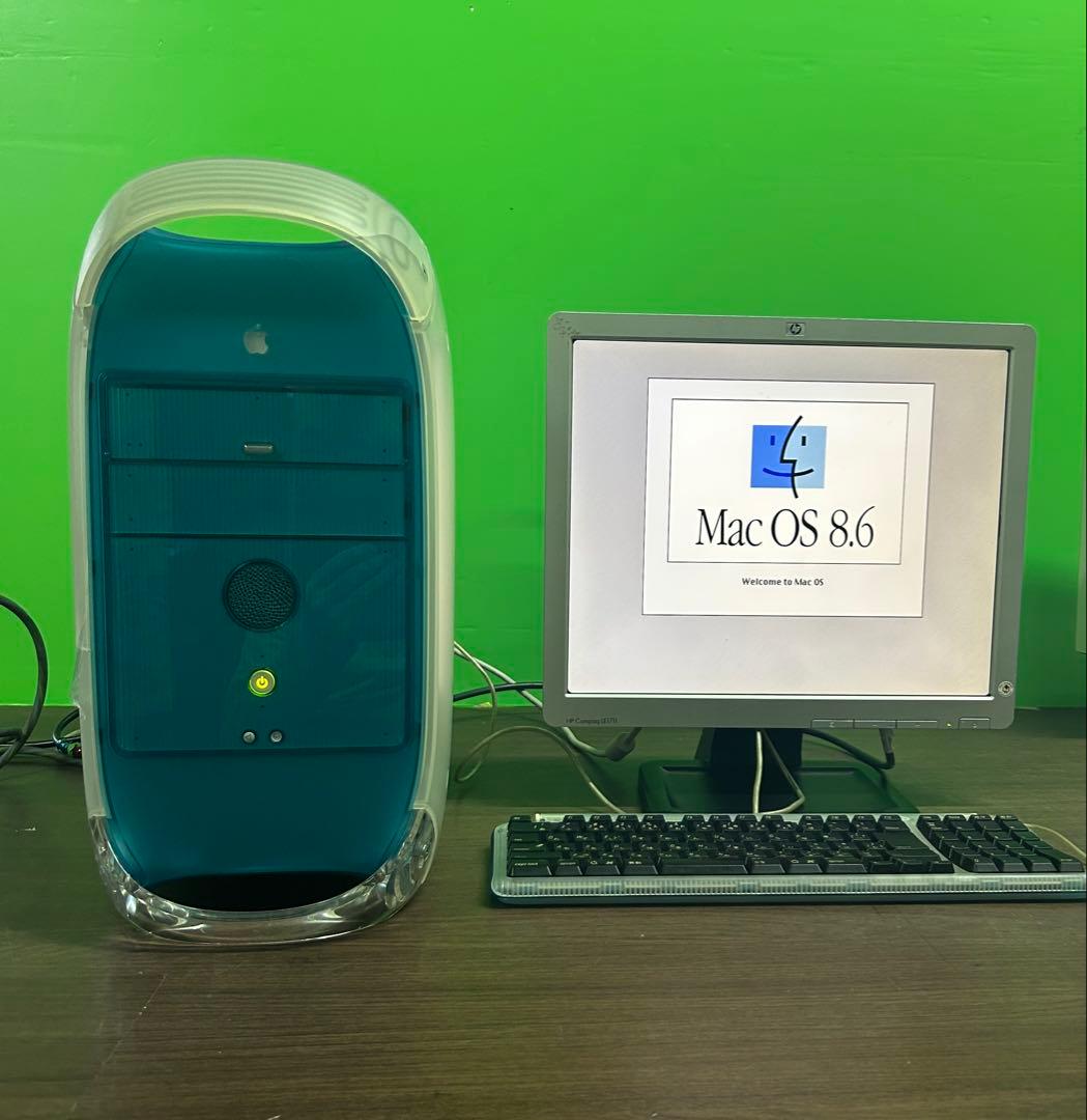 レアApple Power Macintosh G3本体と純正キーボード&マウス