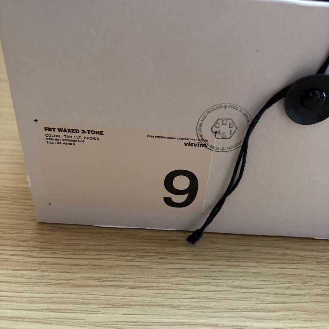ア*ー様 VISVIM FBT WAXED 2-TONE 27cm