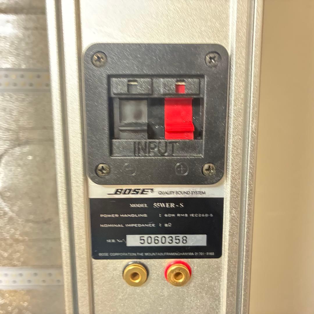ひでさん専用BOSE 55WER-S トールボーイ型スピーカー スタンド 連番