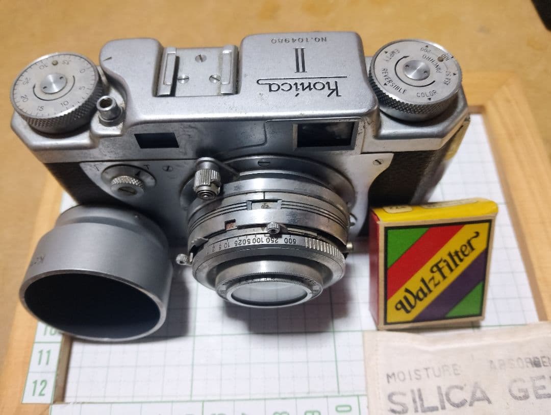 Konica II フィルムカメラ 24X36 付属品付