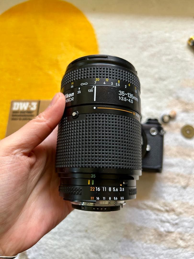 Nikon F3 一眼レフカメラ dw-3レンズ付き50mm f/1.8