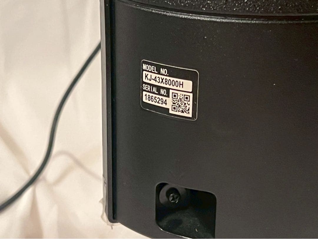 SONY 4K液晶テレビ　KJ-43X8000H 通電確認済　動作確認済