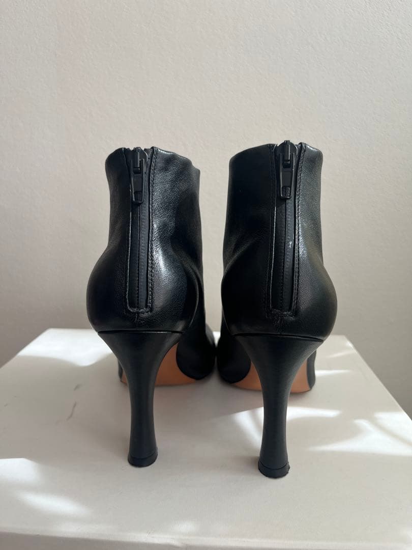 OLD CÉLINE ブラックアンクルブーツ　37 23.5 美品
