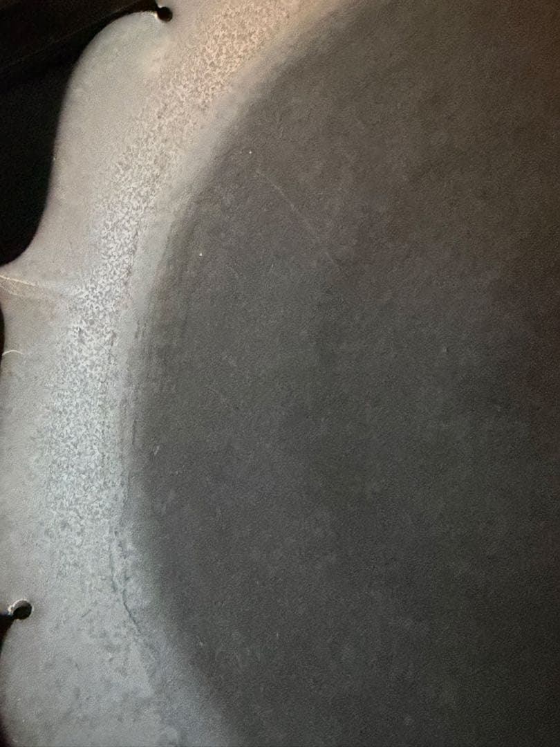 木下和美　｜黒釉yomoプレート　L 個展購入