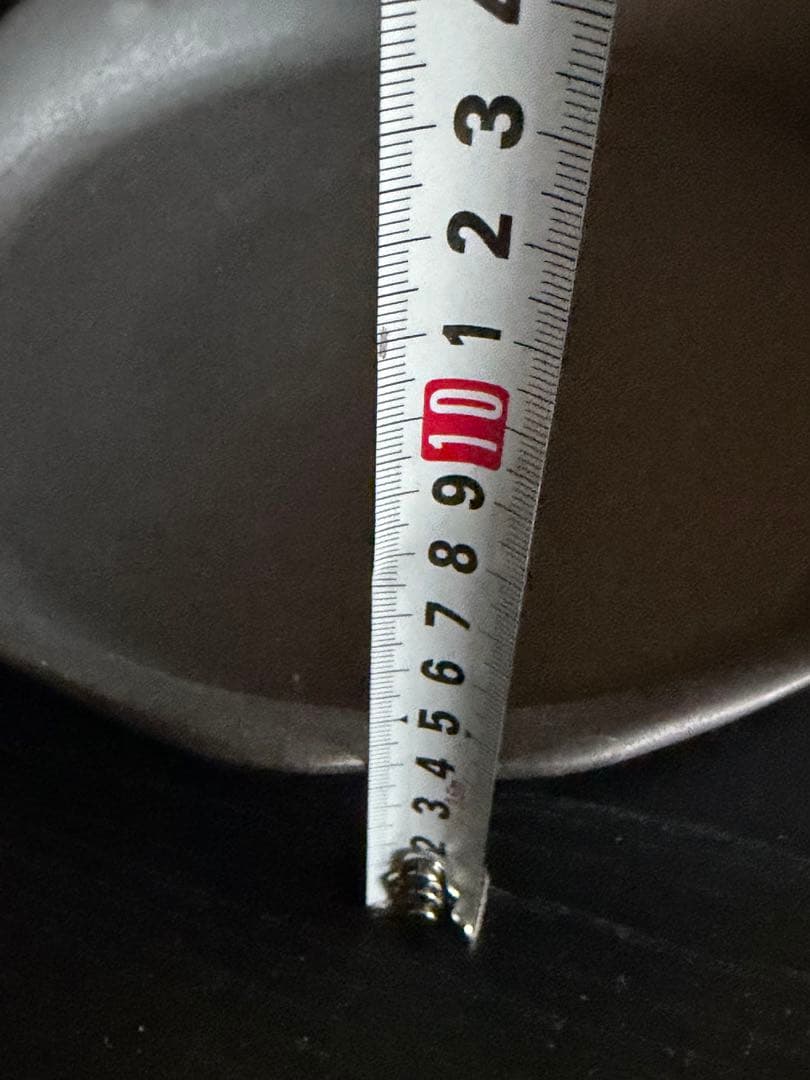 木下和美　｜黒釉yomoプレート　L 個展購入