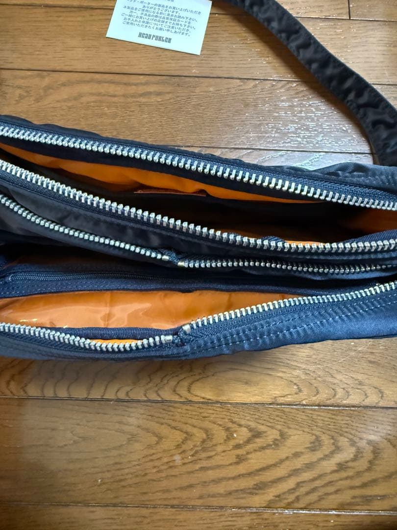 新品未使用　PORTER ヘッドポーター ショルダーバッグ アイアンブルー