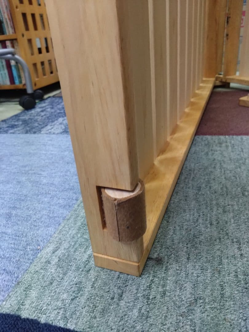 中居木工　ひのきスノコマット 折りたたみマット スプリング付き②