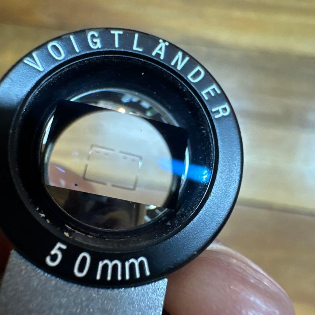 フォクトレンダー　50mm ファインダー