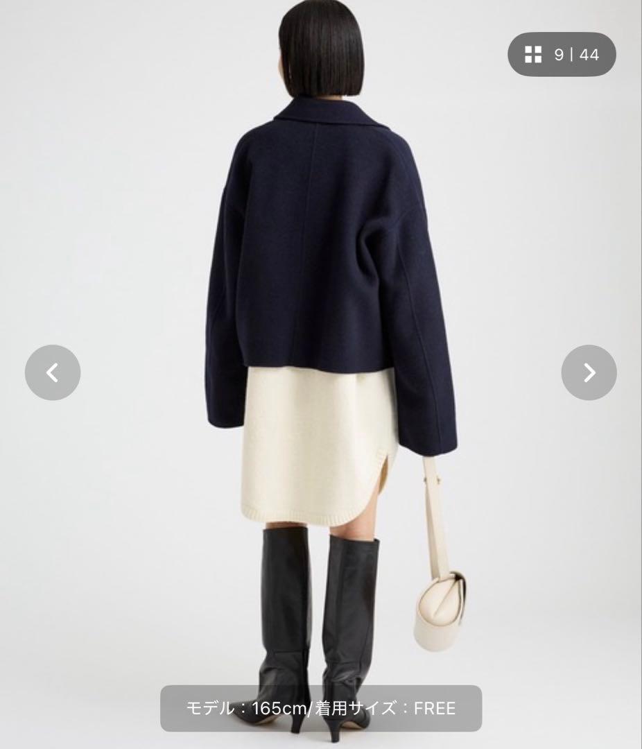 BABYLONE リバーショートジャケットコート