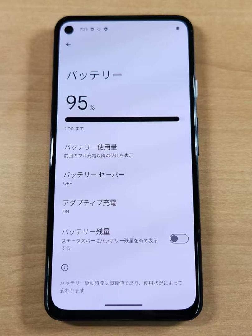 020700C Google pixel4a（5G) 128GB
