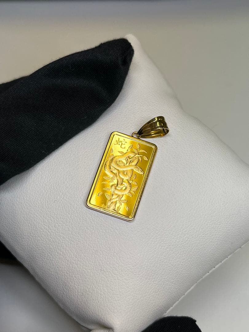 【新品】 24K ペンダント スネイク