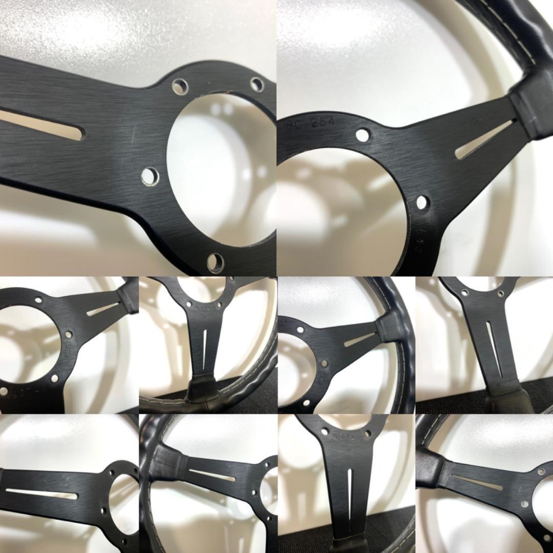 ナルディ クラシック レザーステアリング ホーンボタン・リング付き 美品 正規品