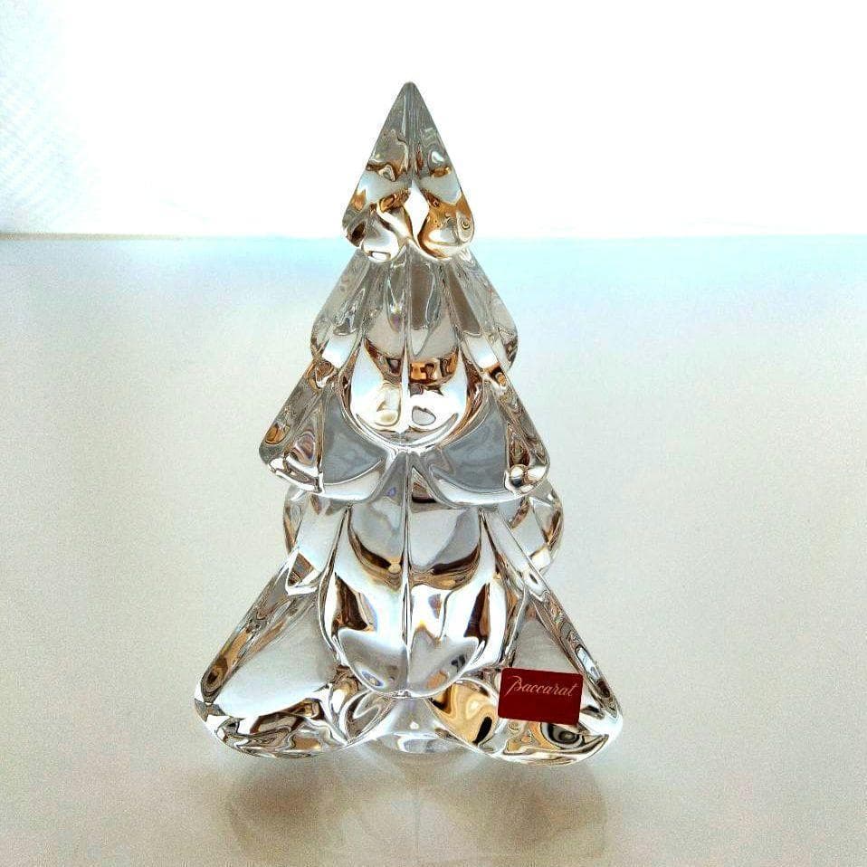 【新品】バカラ　クリスマスツリー　箱付き　ノエル 　オブジェ　置物