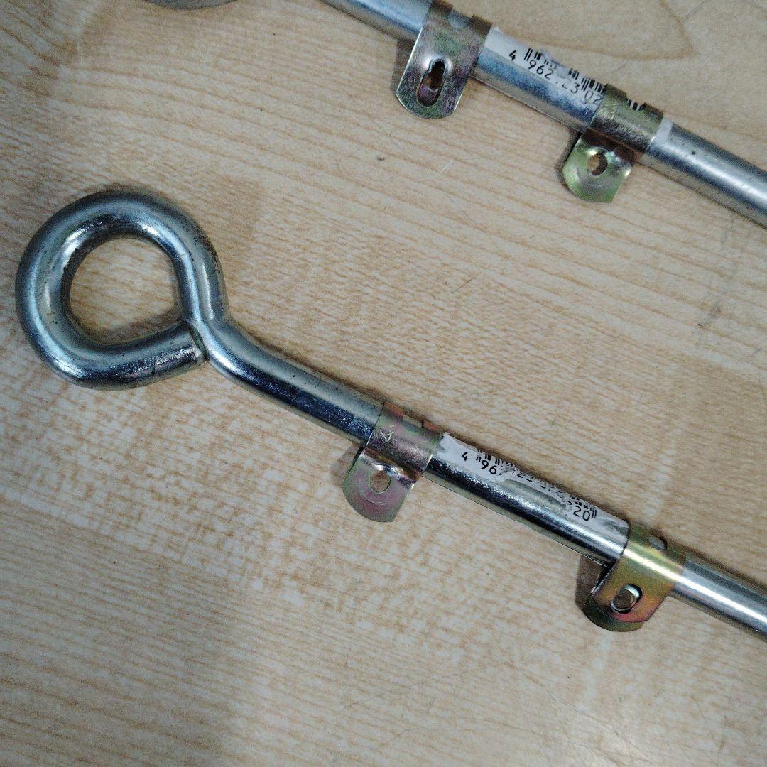 値下げ　ロープ止め丸型ペグ 9×400mm 30本セット