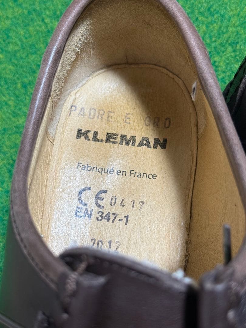 KLEMAN ブラウン パドレ　38 24センチ相当　チロリアンシューズ