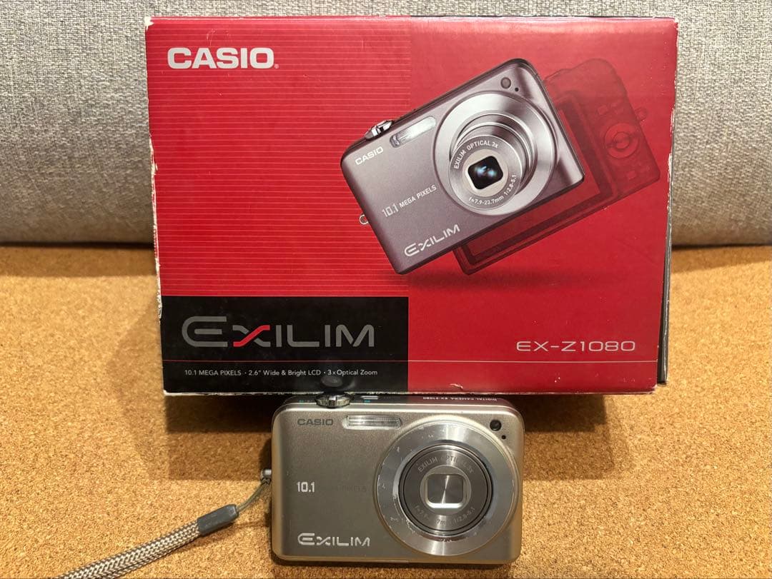 【動作確認済】CASIO EXILIM EX-Z1080デジタルカメラ