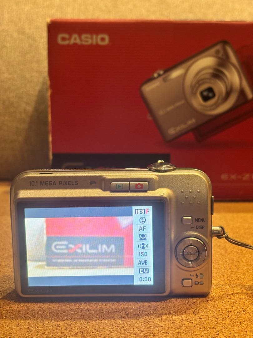 【動作確認済】CASIO EXILIM EX-Z1080デジタルカメラ