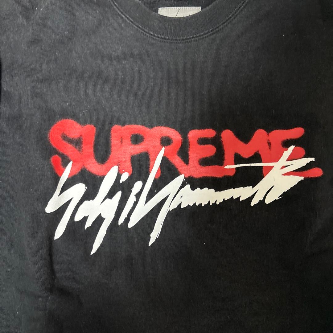 シュプリーム　ヨージヤマモト　スウェット　Lサイズ　ブラック